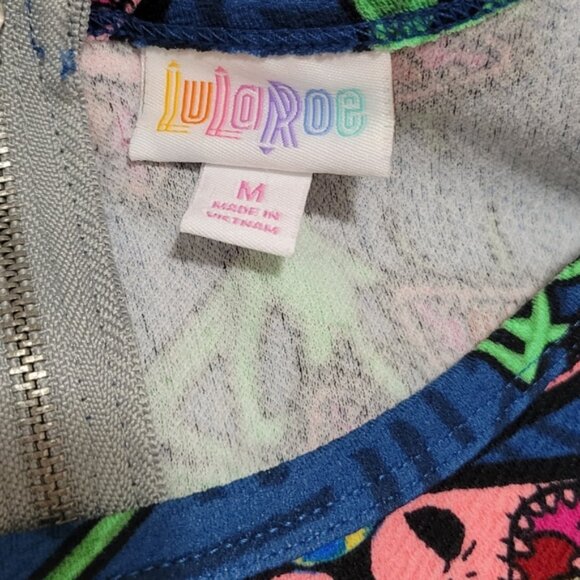 LulaRoe Disney NWT Amelia Nightmare Before Christmas Dress - Picture 4 of 4